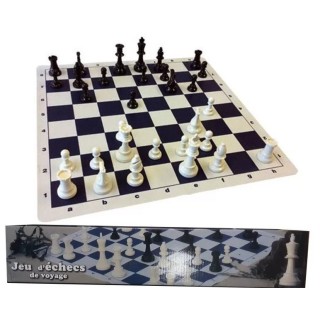 Jeu d'échec Voyage - Tube silicone