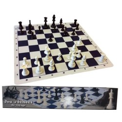 Jeu d'échec Voyage - Tube silicone