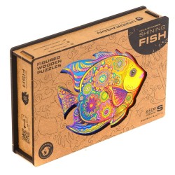 Puzzle en bois : Poisson - 106 Pièces