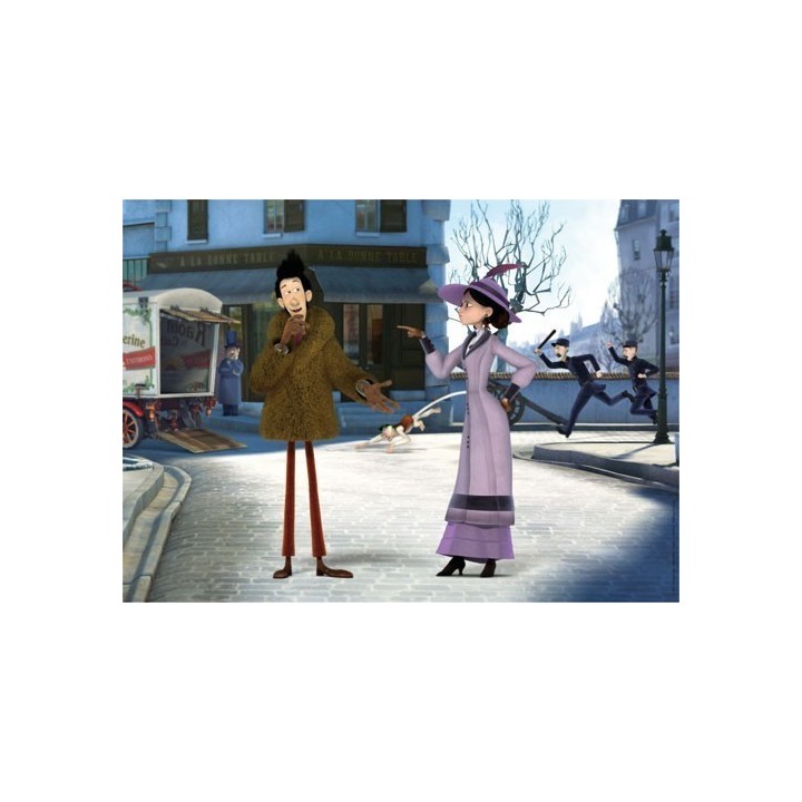 Puzzle Nathan : Mon Complice Réussite - Un Monstre à Paris : Scène de rue - 100 Pièces