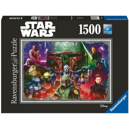 Puzzle Ravensburger - Star Wars - Boba Fett, chasseur de primes - 1000 Pièces