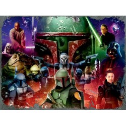 Puzzle Ravensburger - Star Wars - Boba Fett, chasseur de primes - 1000 Pièces