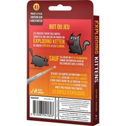 Jeux de société - Exploding Kittens : Édition 2 joueurs