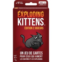 Jeux de société - Exploding Kittens : Édition 2 joueurs