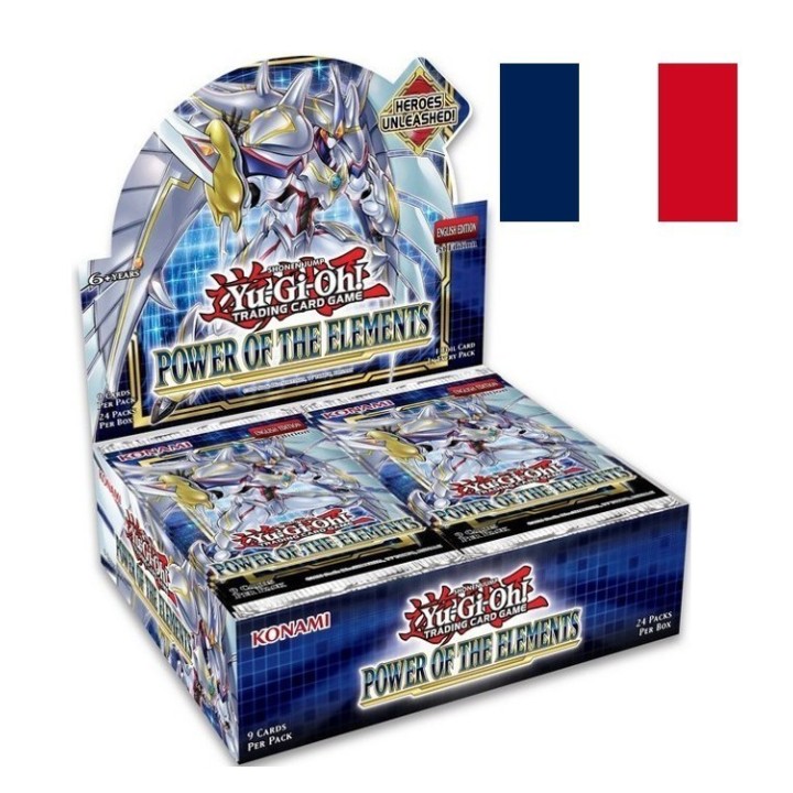 Booster Yu-Gi-Oh! Le Pouvoir des Éléments Boite Complète