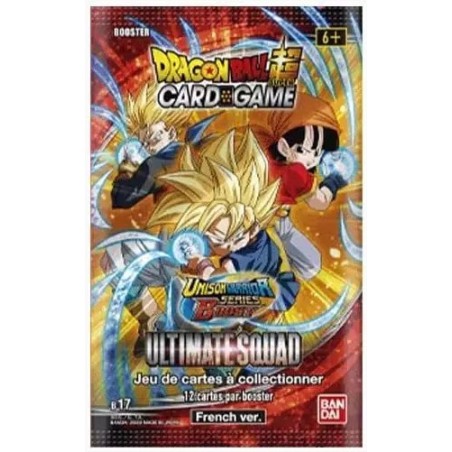 Booster Dragon Ball Super Card Game - Unison Warrior 8 Ultimate Squad Série BT17 UW8