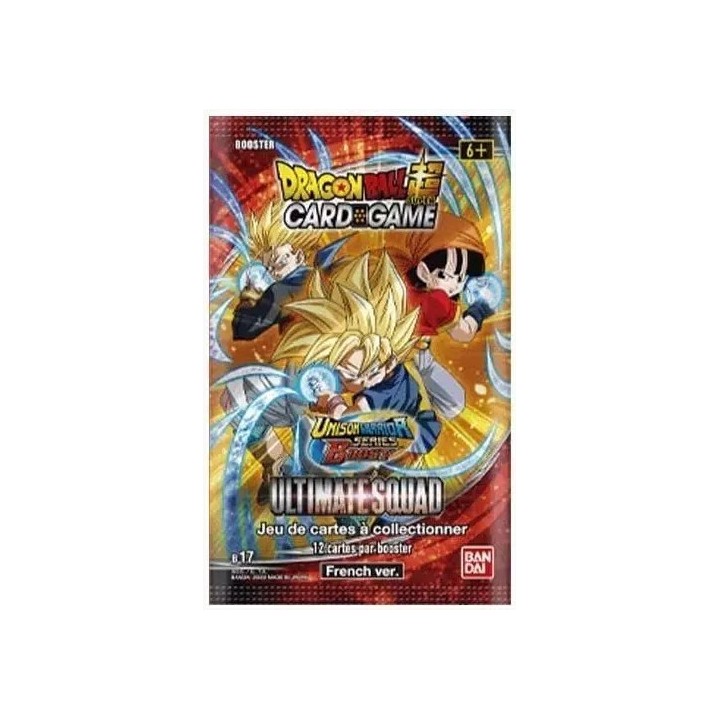 Booster Dragon Ball Super Card Game - Unison Warrior 8 Ultimate Squad Série BT17 UW8