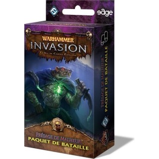 Jeux de société - Occasion - Warhammer Invasion : Extension Présage de Malheur