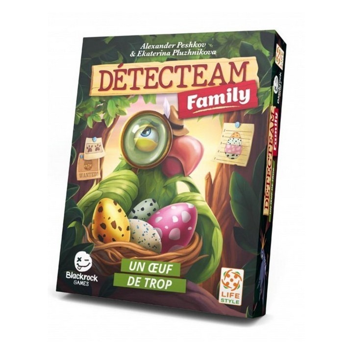 Jeux de société - Detecteam Family : Un Oeuf de trop