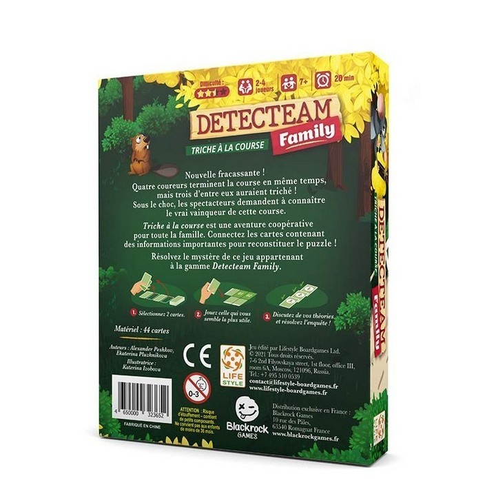 Jeux de société - Detecteam Family : Triche à la course
