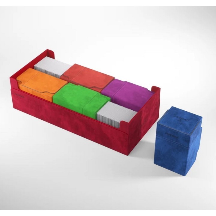 Gamegenic Deck Box Boite de rangement Dungeon 1100+ Convertible - Rouge