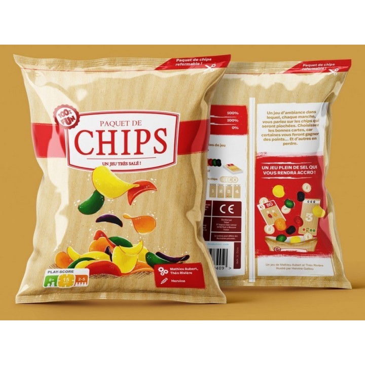 Jeux de société - Paquet de Chips