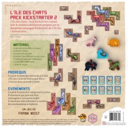 Jeux de société - L'Île des Chats - Extension : Pack Kickstarter 2