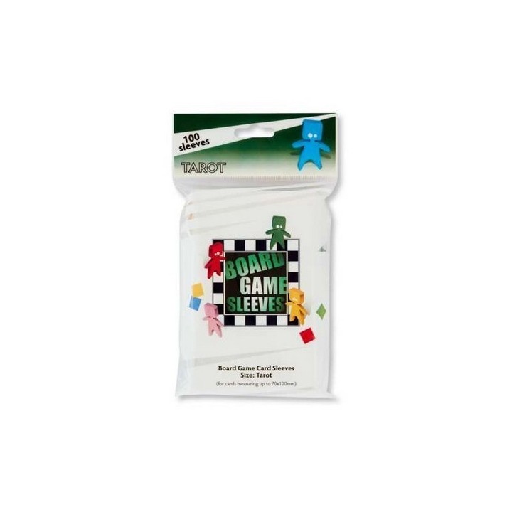 Board Game Sleeves 100 pochettes Tarot 70 x 120 mm