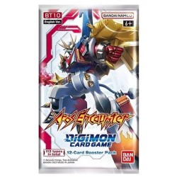 Booster Digimon Card Game Xros Encounter Boite complète BT10 Anglais