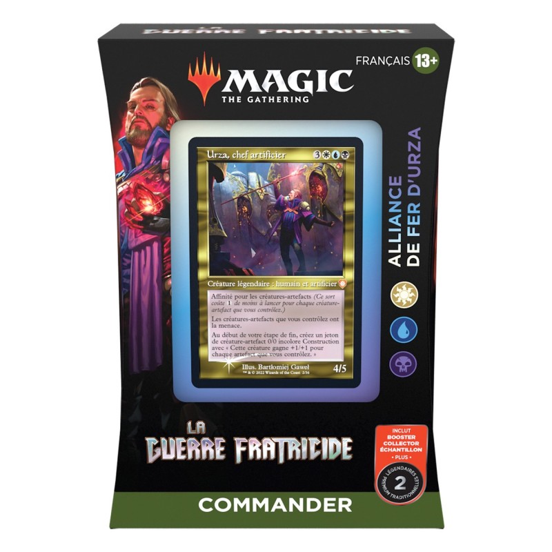 Magic Deck Commander La Guerre Fratricide - Alliance de Fer d'Urza