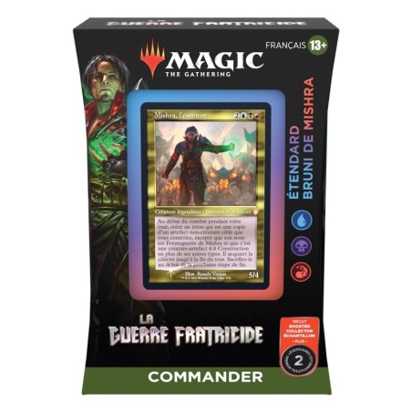 Magic Deck Commander La Guerre Fratricide - Étendard Bruni de Mishra