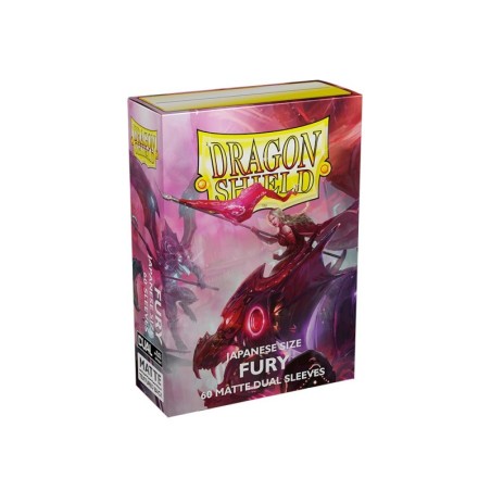 Protège-cartes Dragon Shield - 60 Japanese Sleeves Matte - Fury