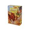 Protège-cartes Dragon Shield - 60 Japanese Sleeves Dual Matte - Ember