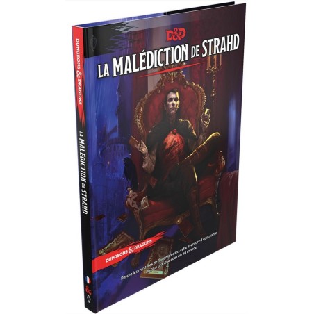 Jeux de rôle - Dungeons & Dragons 5e Éd. : La Malédiction de Strahd - Version française