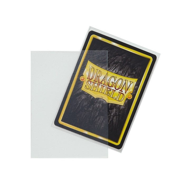 Protège-cartes Dragon Shield - 100 Standard Sleeves Matte Clear