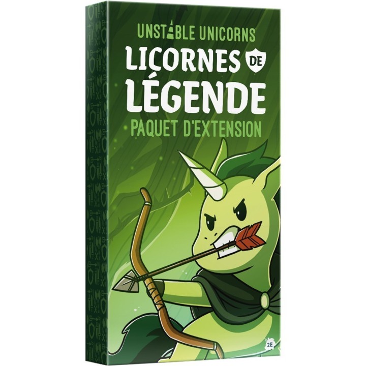 Jeux de société - Unstable Unicorns - Extension : Licorne Légende