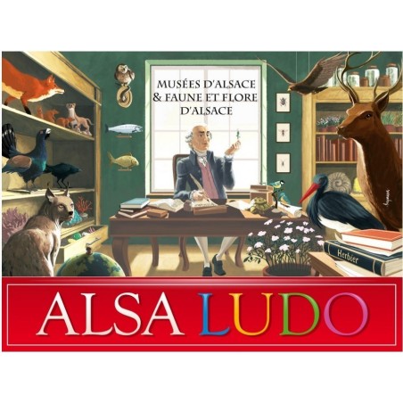 Jeux de société - Alsa Ludo Musées d’Alsace & Faune et flore d’Alsace