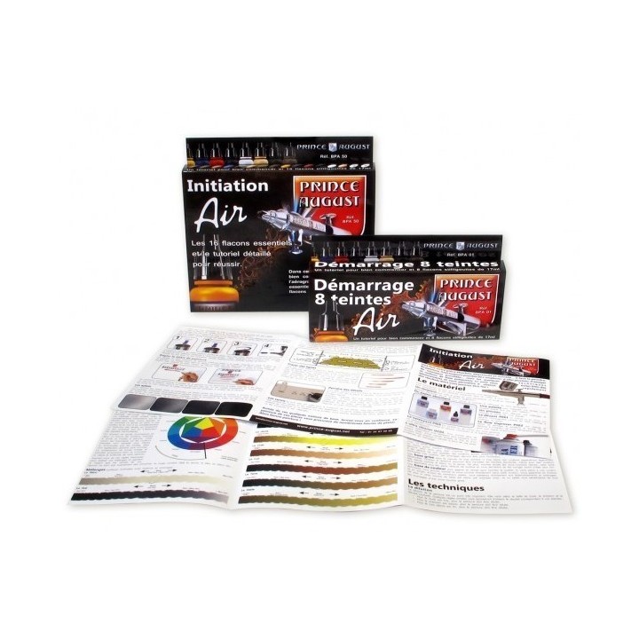 Coffret Prince August Air : Démarrage 8 Teintes