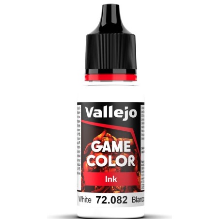 Peinture Vallejo Game Color Ink : Encre Blanche – White