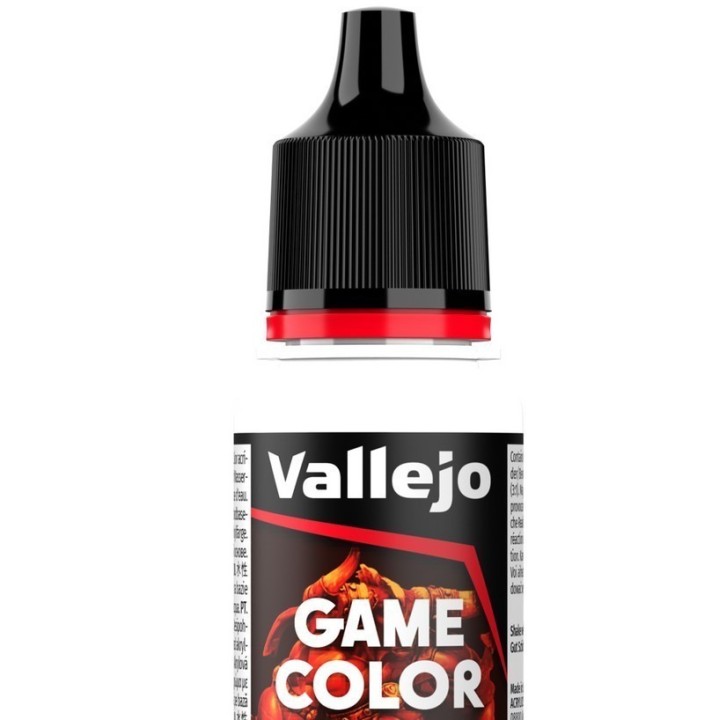 Peinture Vallejo Game Color Ink : Encre Blanche – White