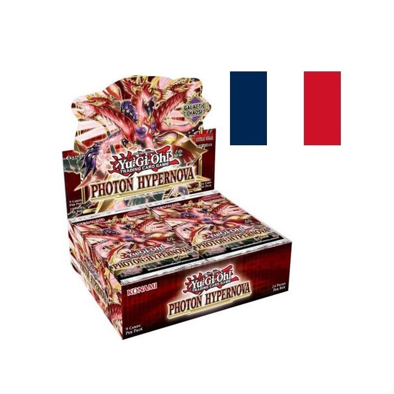 Booster Yu-Gi-Oh! Hypernova Photon Boite Complète Booster Yu-Gi-Oh! Hypernova Photon Boite Complète
