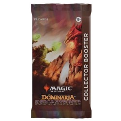 Booster Collector Anglais Magic Dominaria Remastered Boite complète