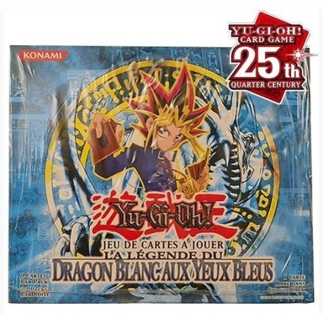 Booster Yu-Gi-Oh! La Légende du Dragon Blanc aux Yeux Bleus 25th édition Boite Complète