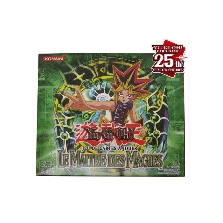 Booster Yu-Gi-Oh! Le Maitre des Magies 25th édition Boite Complète