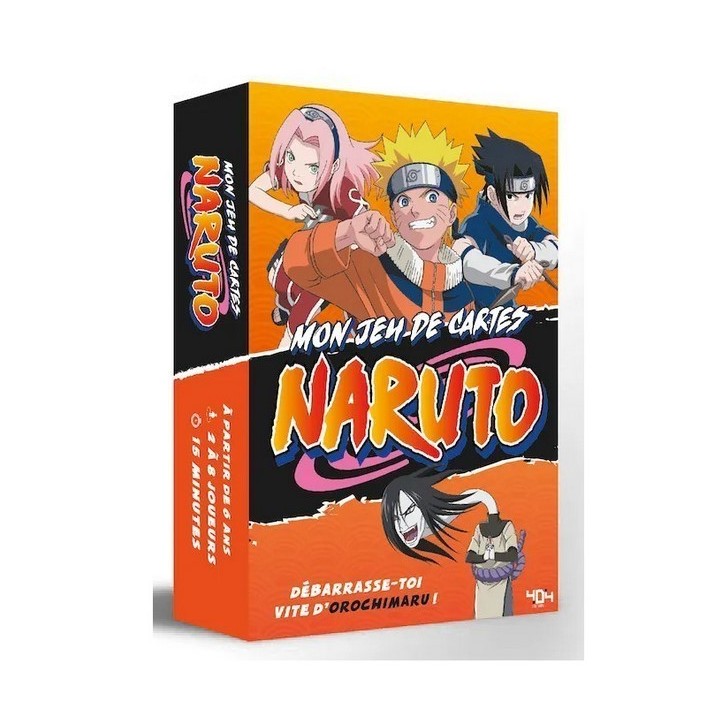Jeux de société - Mon Jeu de Cartes : Naruto