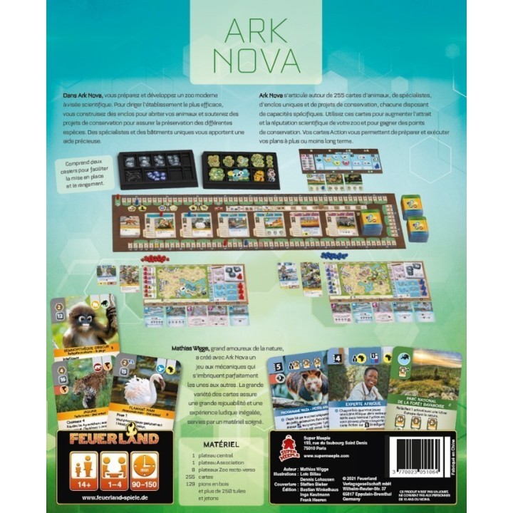 Jeux de société - Ark Nova