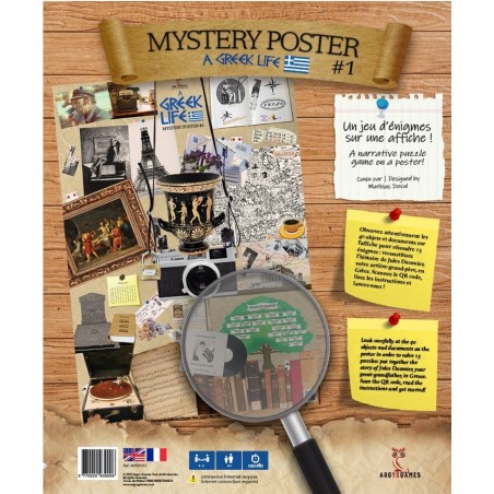 Jeux de société - Mystery Poster n°1 : A Greek Life