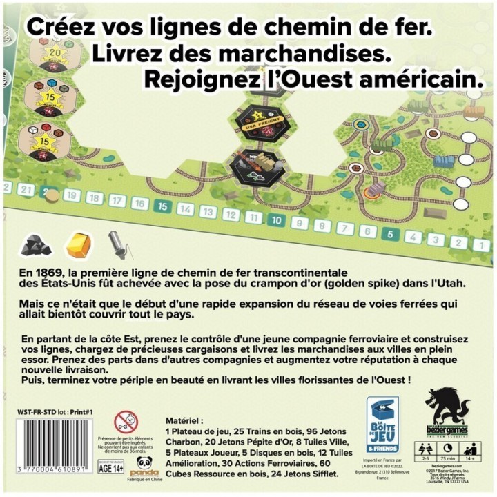 Jeux de société - Whistle Stop