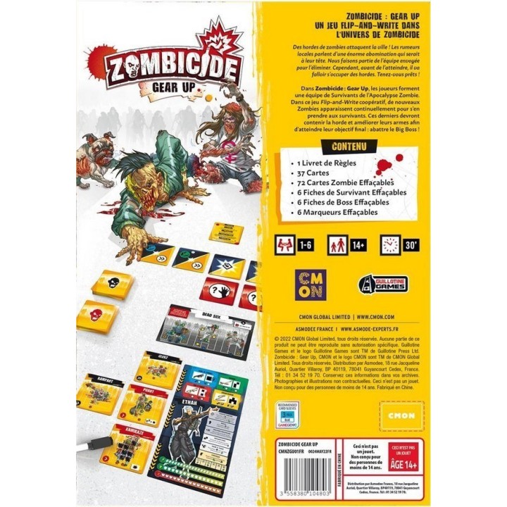 Jeux de société - Zombicide Gear Up