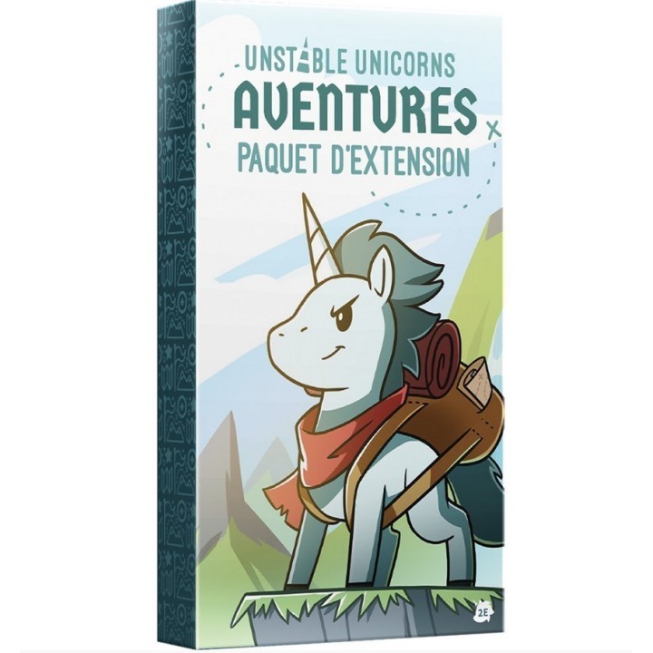 Jeux de société - Unstable Unicorns - Extension : Aventures