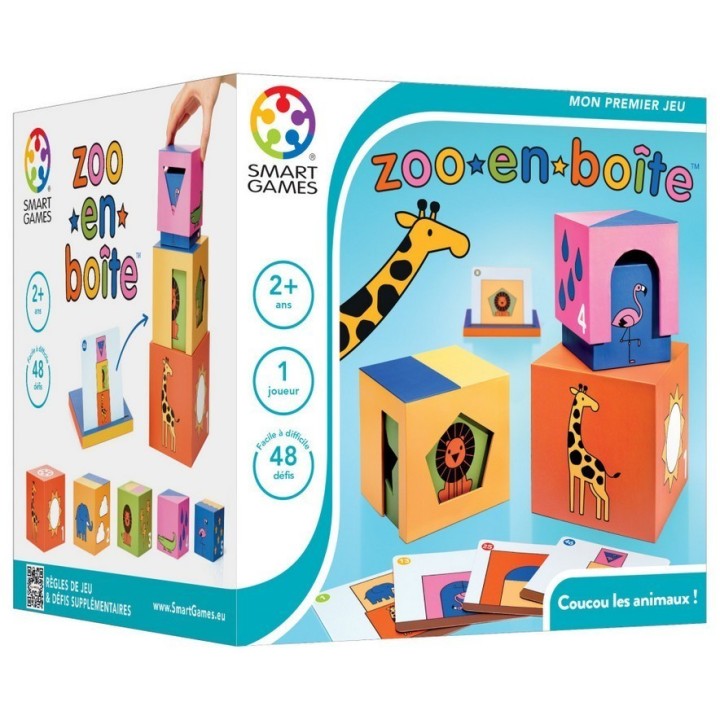 Jeux Smart Games - Zoo-en-Boîte