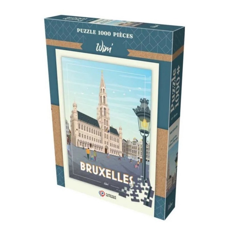 Puzzle Wim : Bruxelles - 1000 Pièces Puzzle Wim : Bruxelles - 1000 Pièces