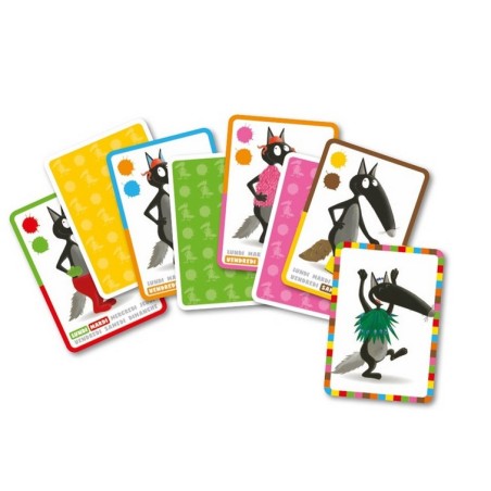 Jeux de société - Le Jeu de Cartes du Loup qui Voulait Changer de Couleur