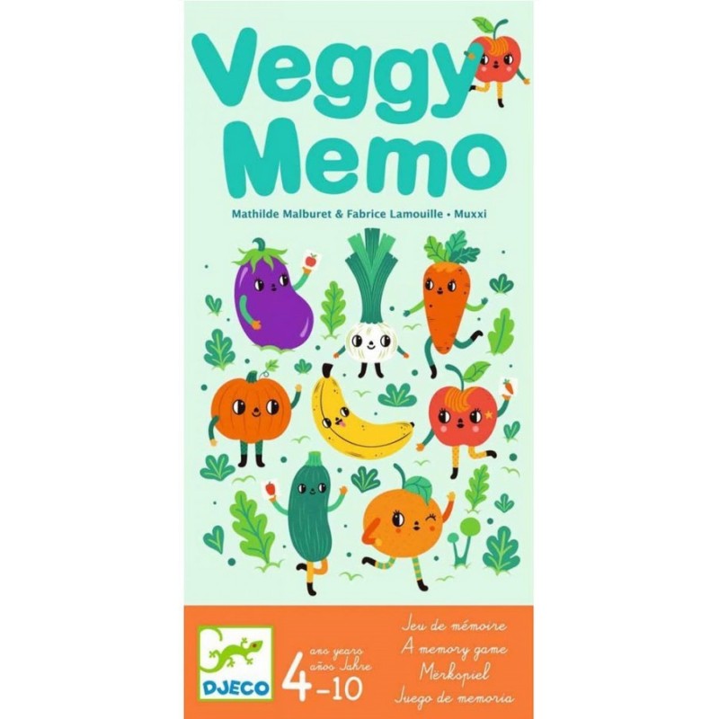 Jeux de société - Veggy Mémo