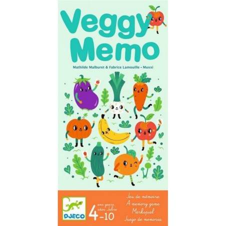 Jeux de société - Veggy Mémo