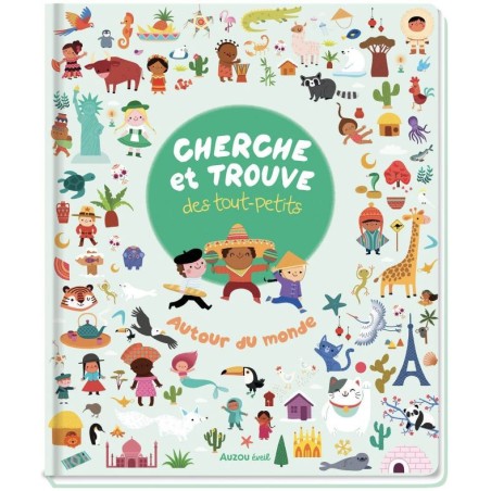 Livre Jeu - Cherche et Trouve des Tout-Petits : Autour du Monde