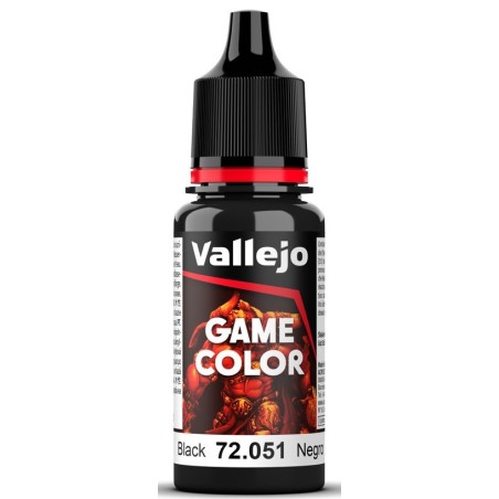 Peinture Vallejo Game Color :  Noir Abîme – Black