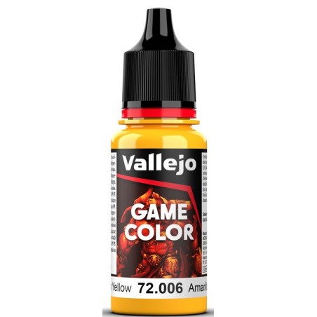 Peinture Vallejo Game Color : Jaune Solaire – Sun Yellow