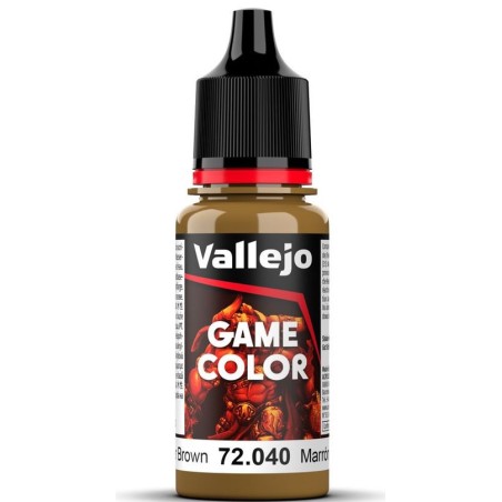 Peinture Vallejo Game Color : Cuir Cobra – Leather Brown