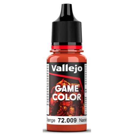 Peinture Vallejo Game Color : Orange Feu – Orange Fire